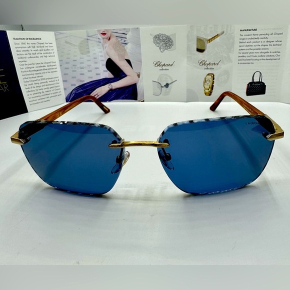 👑Chopard SCHG62V 383P‼️ Wood-Polarized Lenses ‼️ - Picture 6 of 16